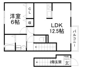 ミオアンジェラ　Ｃ棟の物件間取画像